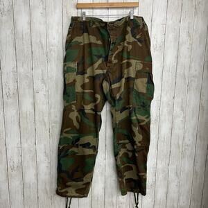 Propper International Green Camo Cargo Hunting Combat Straight Leg Baggy Pants